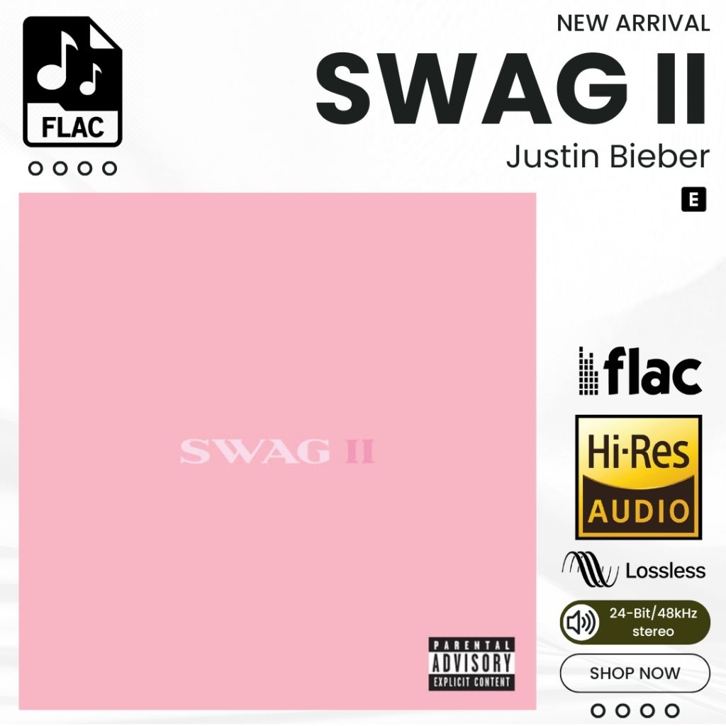 SWAG II Justin Bieber Album lagu FLAC Hi-Res Lossless 24bit 48kHz