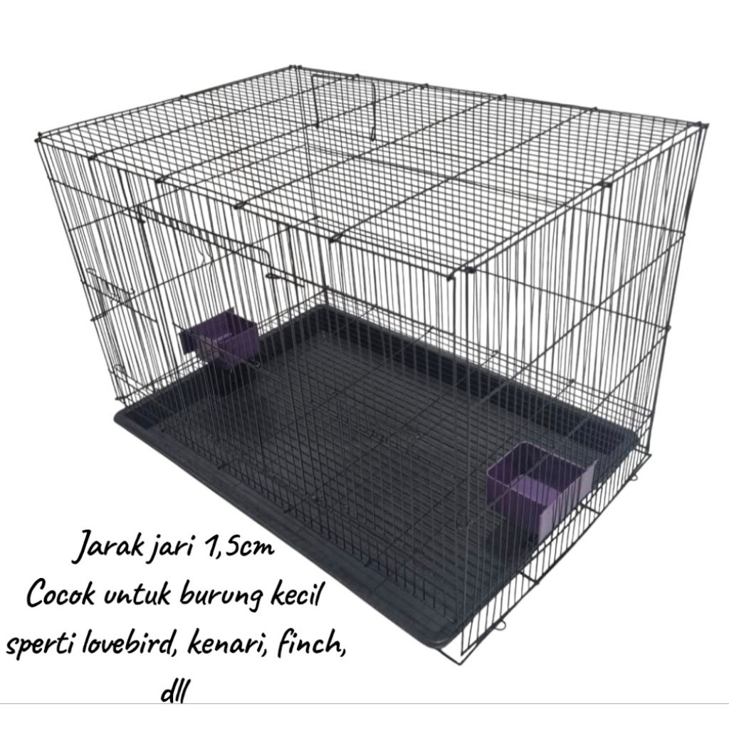 kandang umbaran ternak burung lovebird kenari sg