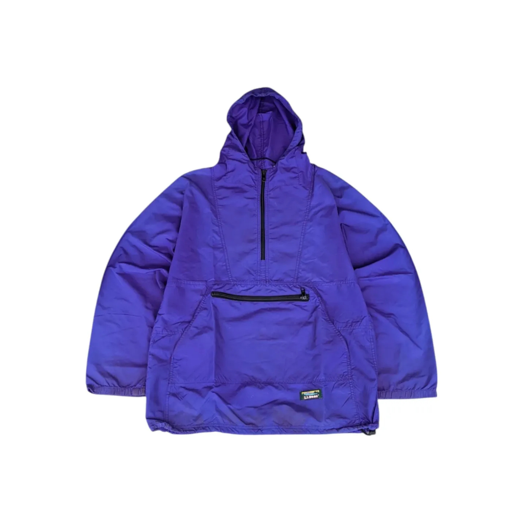LL BEAN - Jaket Vintage Jaket Windbreaker Size L Made in America