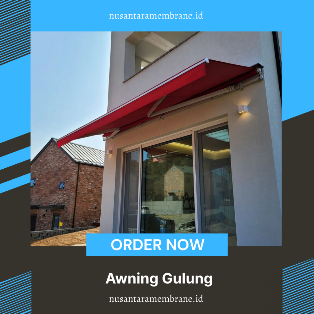 Kanopi Lipat Awning Gulung Otomatis dan Manual Bergaransi Bogor - Canopy Buka Tutup Outdoor Murah