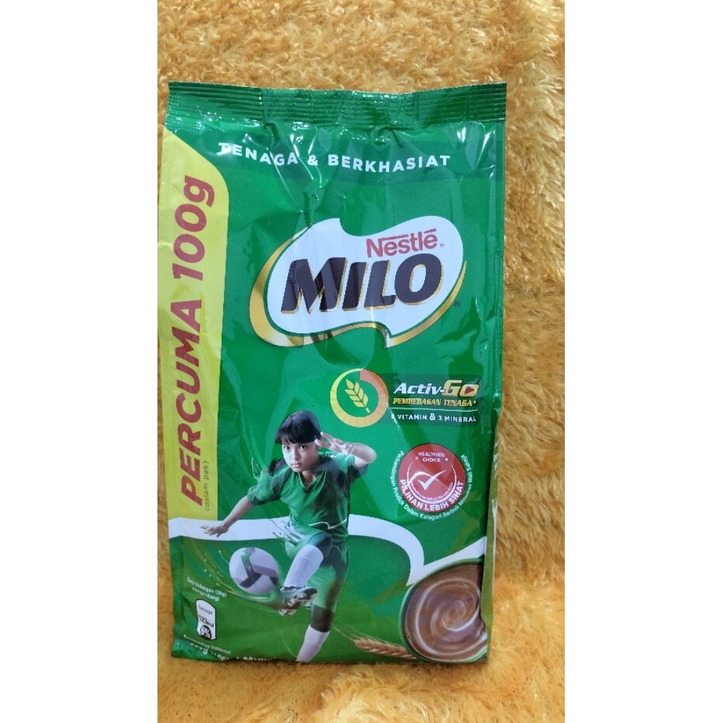 

Minuman Coklat Milo Active Go 400 / 900 / 1 Kg