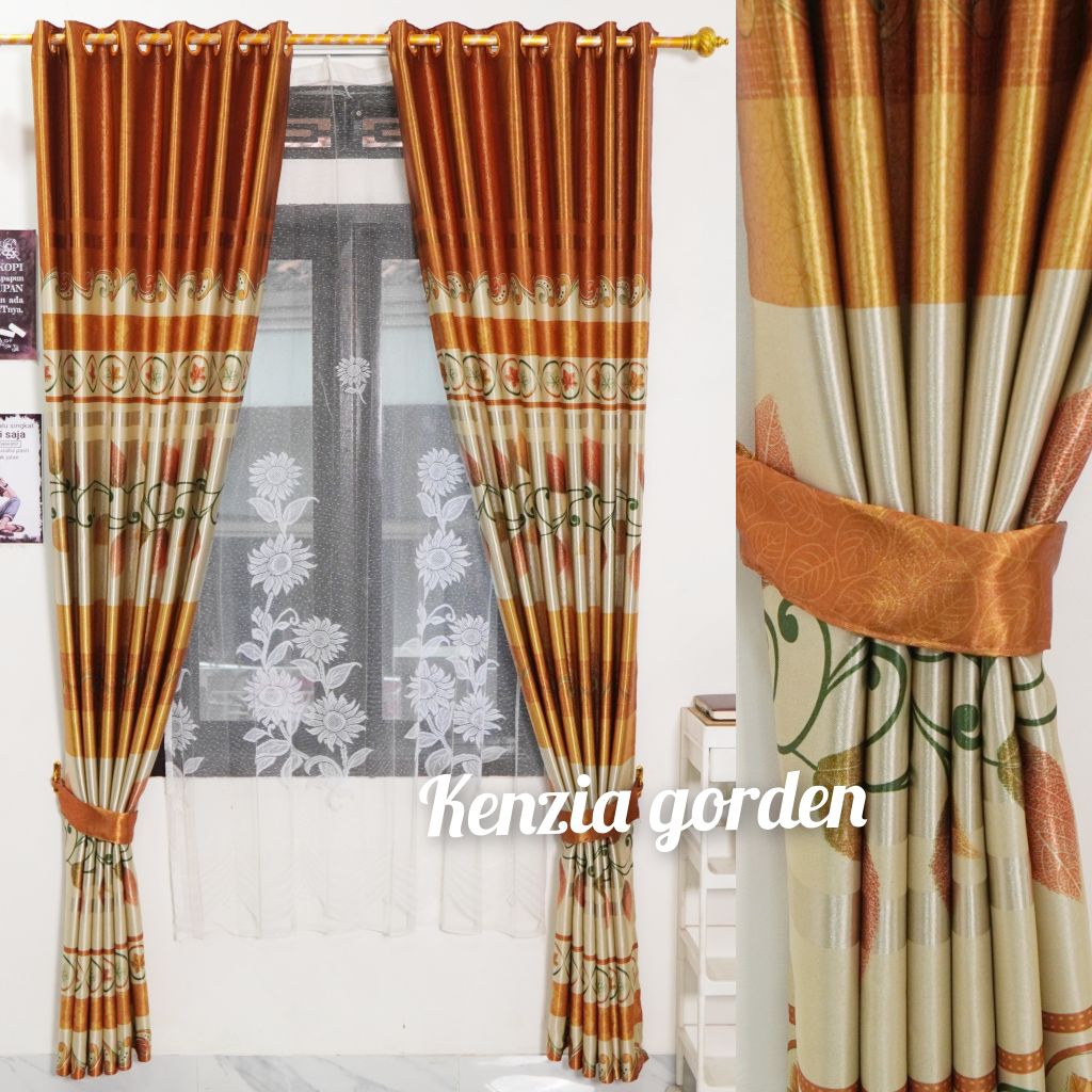 Gorden Jendela Pintu rumah model terbaru bahan berkualitas lembut tebal