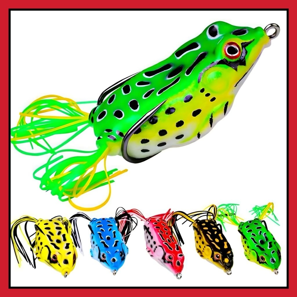 UMPAN PANCING KODOK TIRUAN SOFT FROG