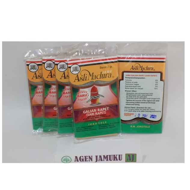 

Jamu Galian Rapet Jokotole serbuk 1bks