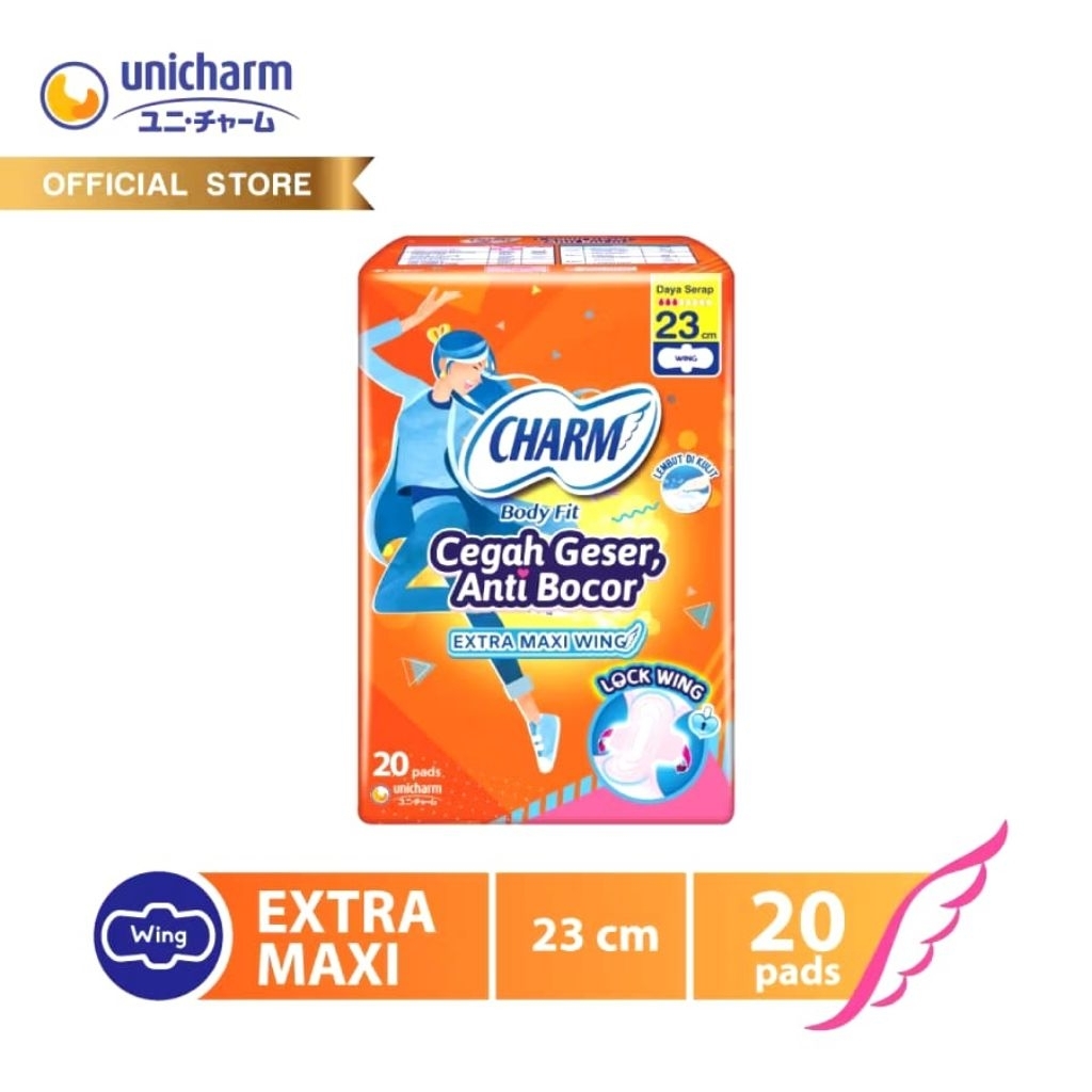 Charm wing pembalut bersayap isi 20
