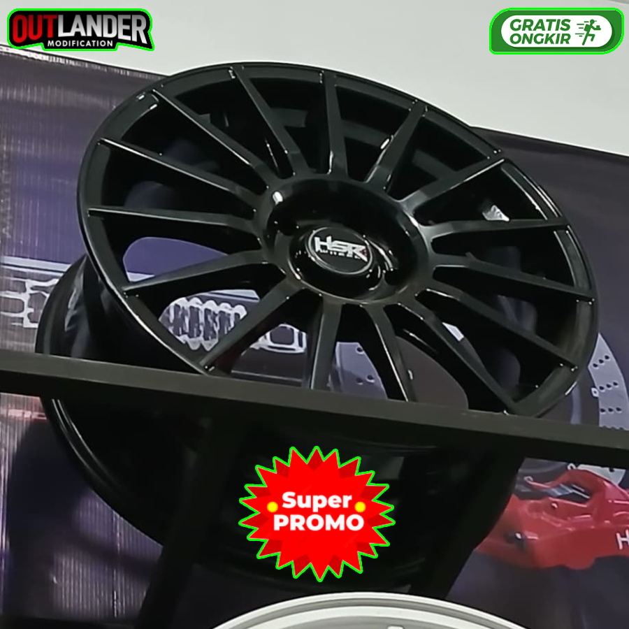 Velg racing ring17 untuk mobil Voxy Vellfire Xpander Outlander Ertiga XL7 X-Trail dll hsr oz R17
