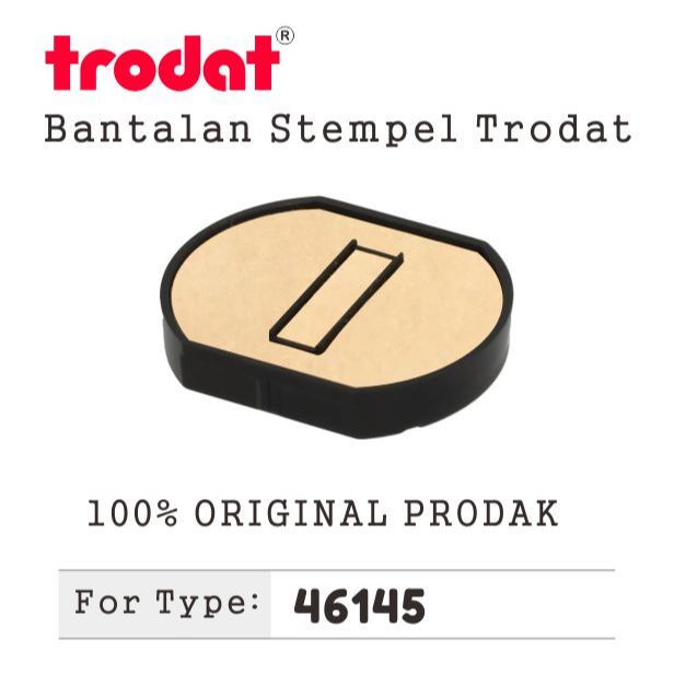 

Replacement Ink Pad / Bantalan Trodat Original Type 46145 Tanpa Warna