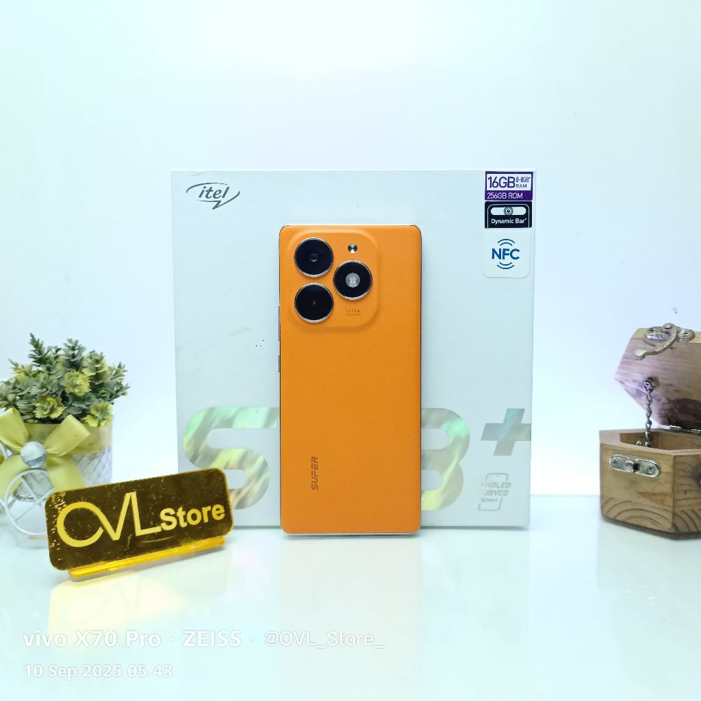 iTel S23 Plus RAM 8/256 GB HP Second Original Bergaransi