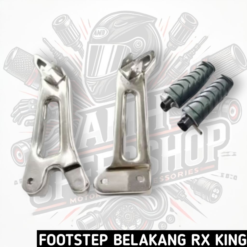 FOOTSTEP BELAKANG YAMAHA RX KING STEP BOSTEP RX KING PIJAKAN KAKI BELAKANG RX KING