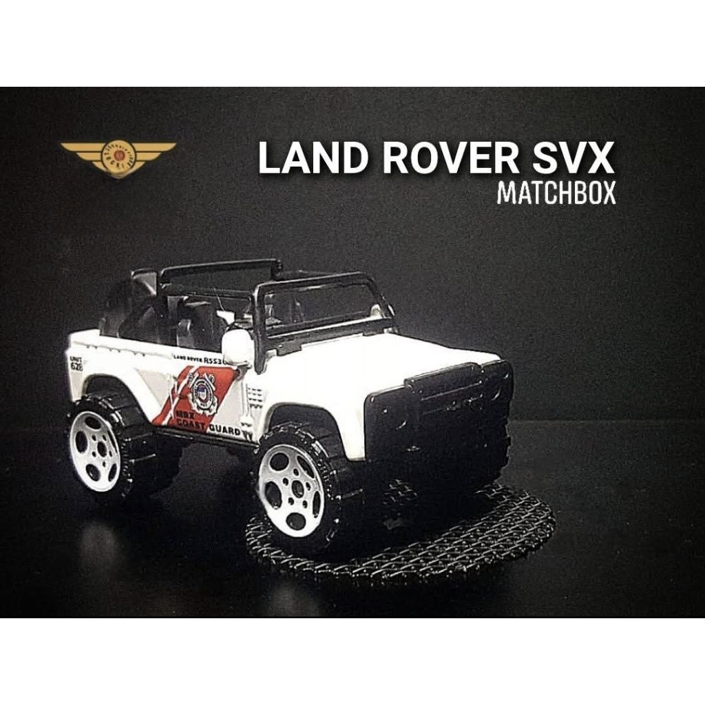 1/64 MATCHBOX LAND ROVER SVX LOOSE.