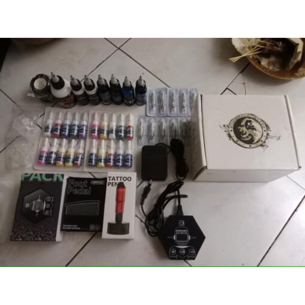 MESIN TATTO WORMHOLE FULLSET