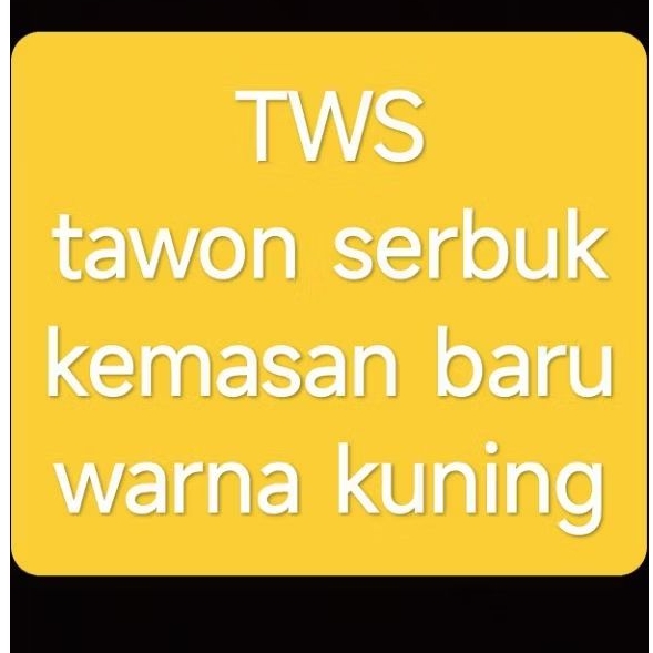 

custom order TWS/tawon/serbuk/kemasan baru