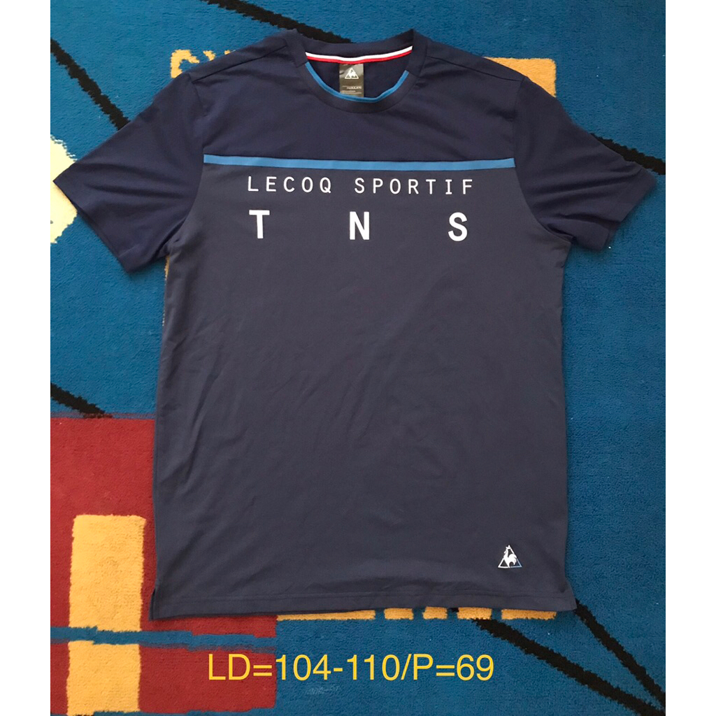 kaos olah raga lecoq second like new