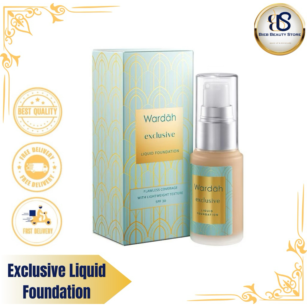 Wardah Exclusive Liquid Foundation | Foundation Wardah