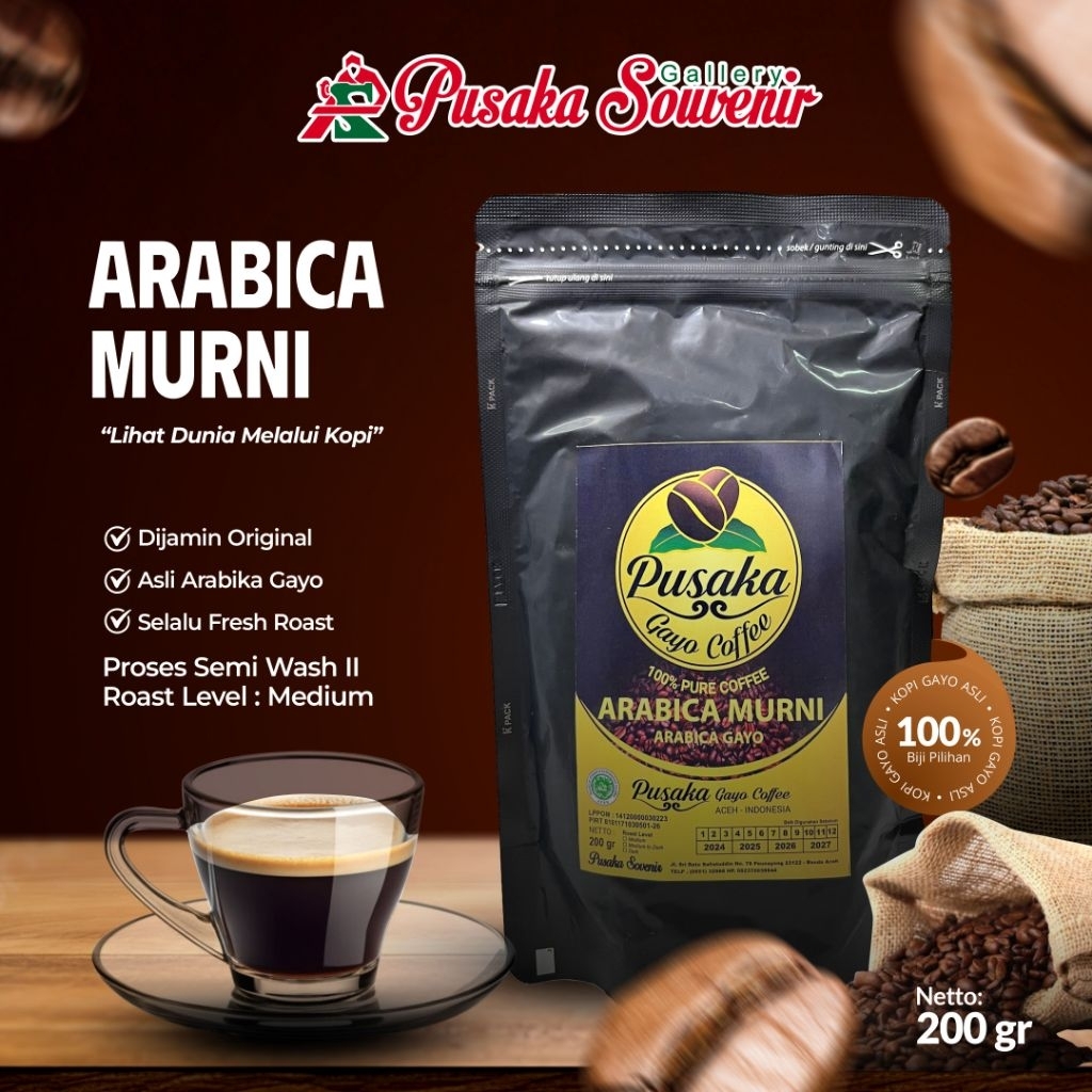 

Kopi pusaka Arabica murni Gayo| Kopi Gayo aceh