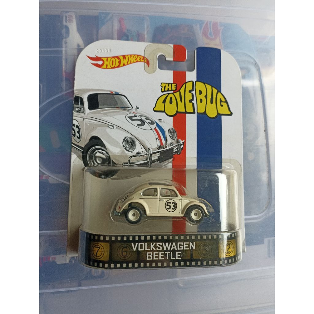 Hot Wheels Volkswagen Beetle The Love Bug Retro Series