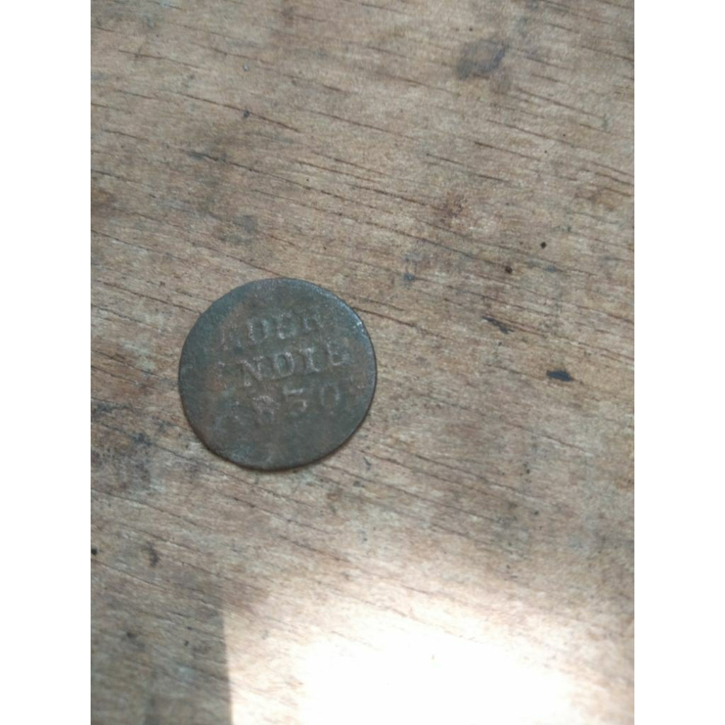 koin Nederlandindie 1839