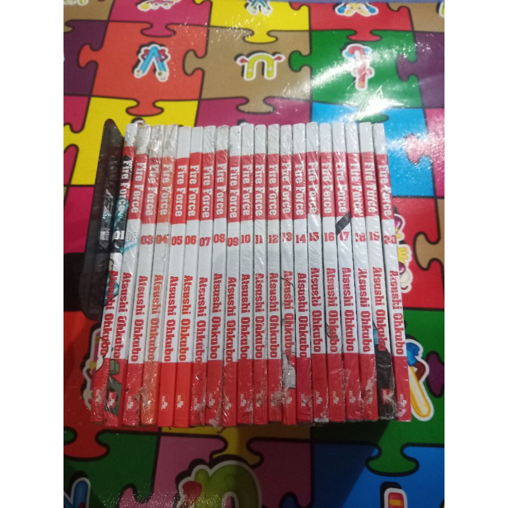 Set Fire Force 1 - 20 Bekas