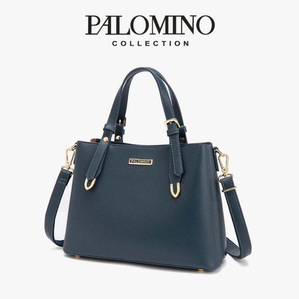 Palomino Lafiya Handbag Tas Tangan Wanita Kancing Magnet Multi Kompartemen Muat Tablet 10 Inch Peaco
