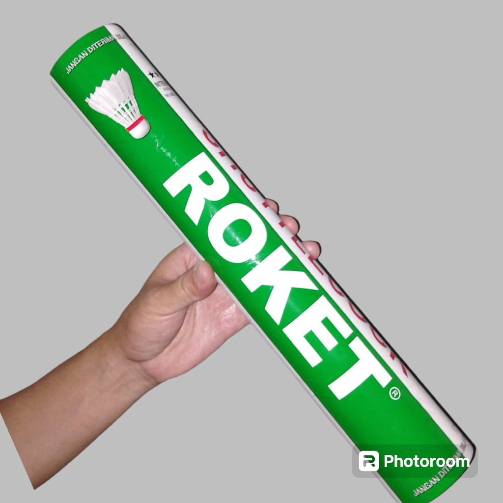 Roket Hijau Shuttlecock / Kok Badminton / Bulutangkis