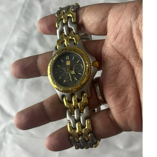 ELgin USA Diver Fishbone Bezel Rotate