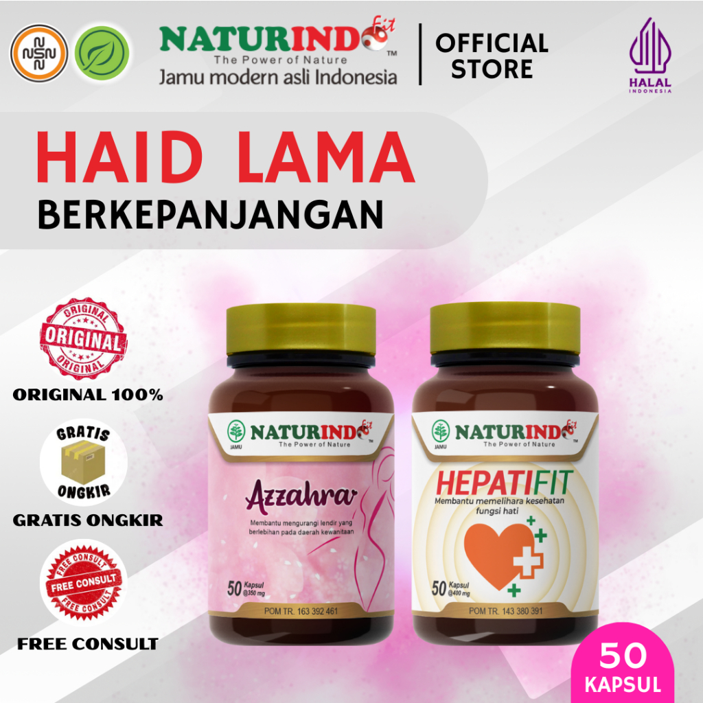 Obat Haid Lama Menstruasi Berkepanjangan Pendarahan Telat Haid Mengurangi pendarahan selama Haid AZZ