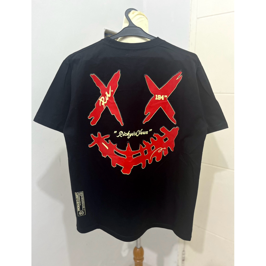 Kaos/T-Shirt Ricky Is Clown RIC Oversize – Unisex Streetwear Premium