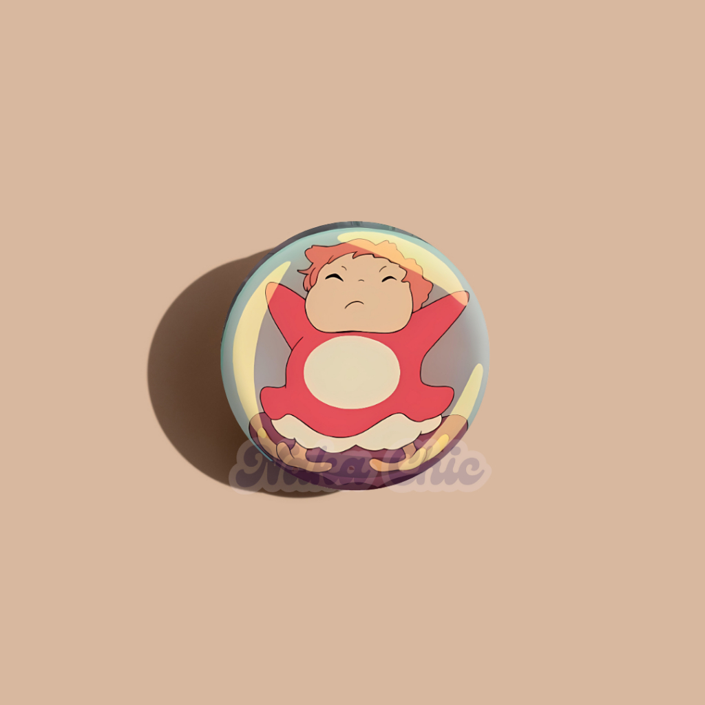 [READY] Pin Ponyo Ghibli Badge