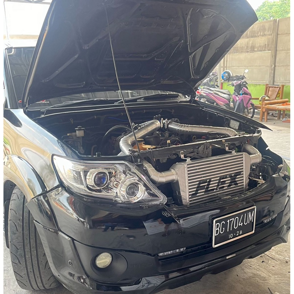 intercooler bigcore set flex 2kd innova fortuner 2kd nonvnt