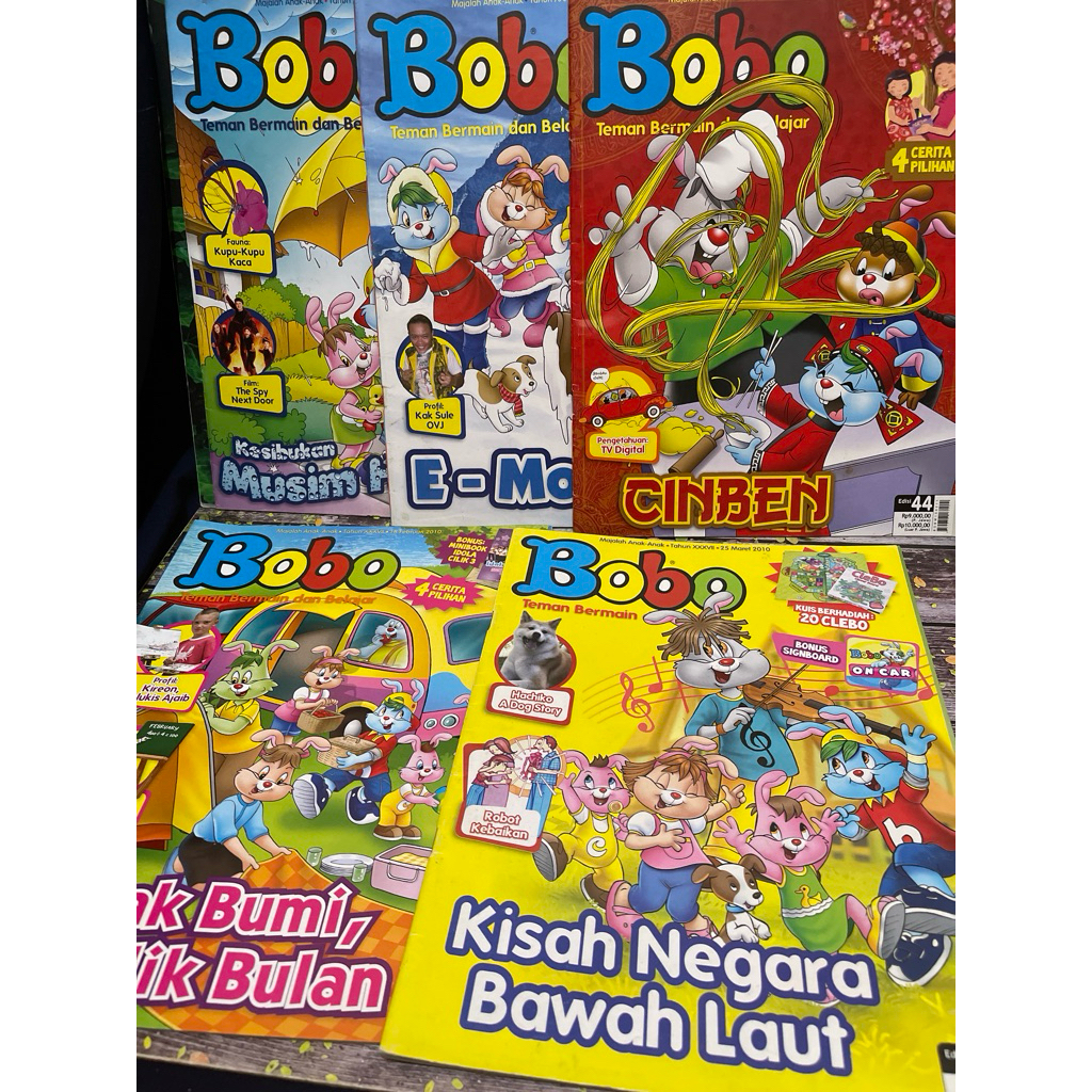 MAJALAH BOBO TH 2010-BEKAS