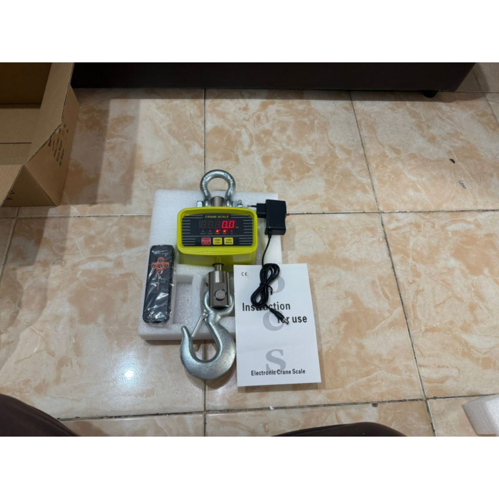 PROMO Timbangan Gantung Digital 500kg 1ton 2ton