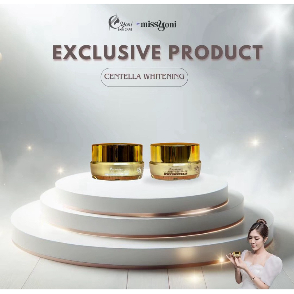[MISS YON] - BUNDLING CENTELLA DAY CREAM + CENTELLA NIGHT CREAM YONI SKIN CARE Perawatan Wajah