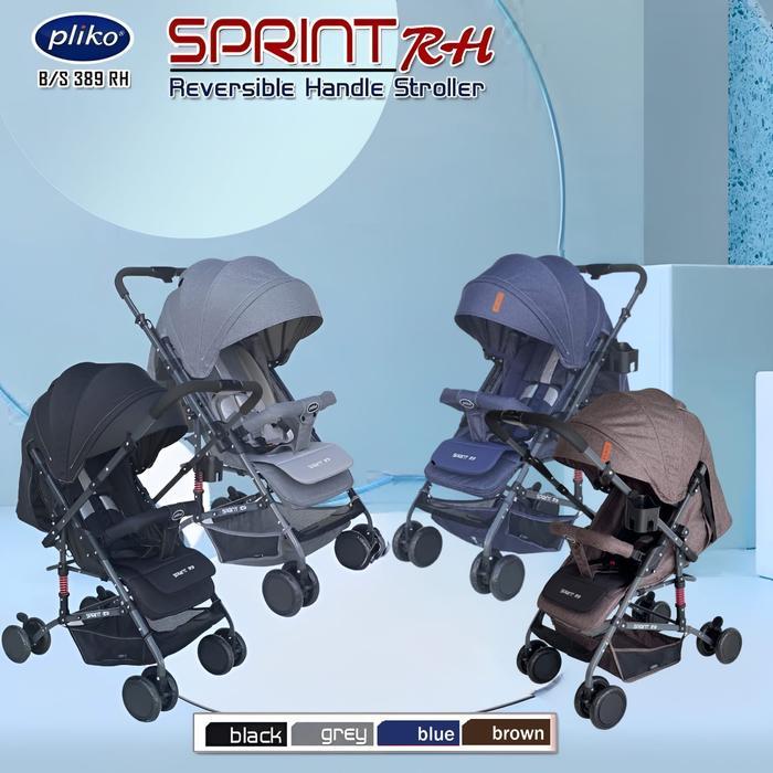 Stroller Pliko Sprint RH 389/ Stroller Pliko Sprint RH/ Kereta dorong bayi 2 arah