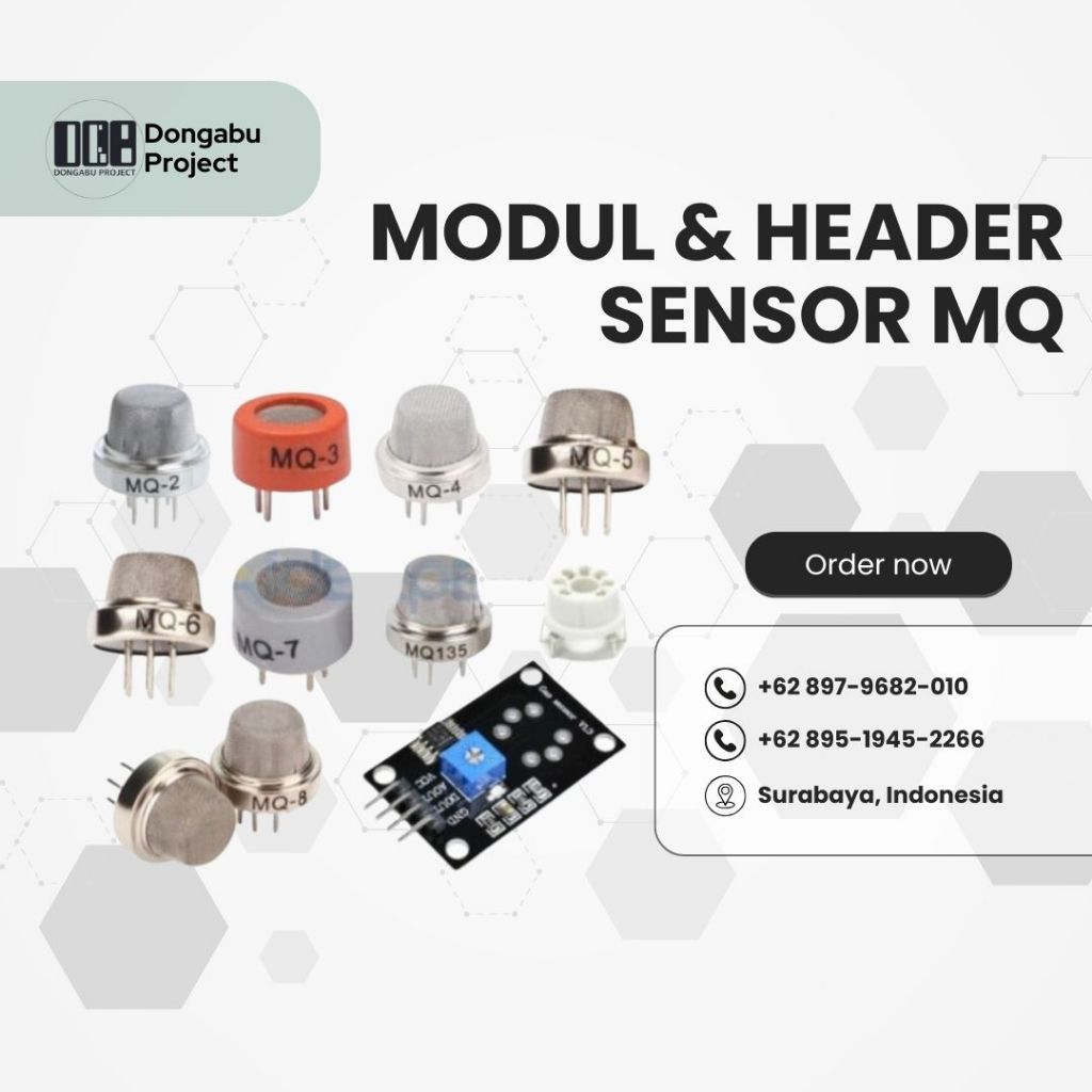 MQ2 MQ4 MQ5 MQ7 MQ9 MQ6 MQ8 MQ135 Sensor Head Module MQ Gas Sensor Module