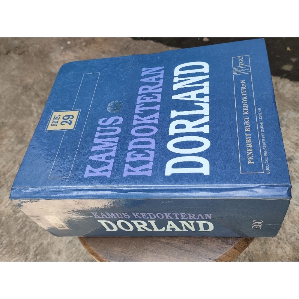 BUKU PRELOVED ORIGINAL KAMUS KEDOKTERAN DORLAND EDISI 29 EGC ( EDISI29KAMUSKEDOKTERANDORLANDPENERBIT
