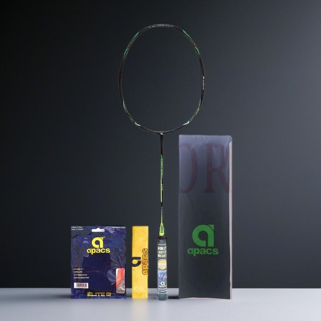 Raket Badminton Apacs Asgardia Lite Bonus Komplit Apacs Asgardia Lite