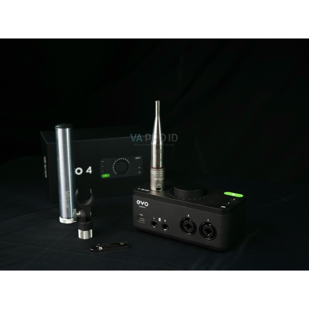 RTA analyzer Soundcard evo4 paket mic rta