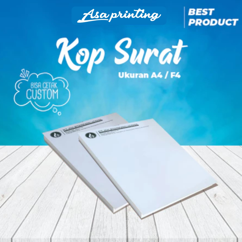 

CETAK KOP SURAT/SURAT JALAN/KWITANSI/NOTA/KARCIS/BROSUR