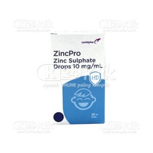 Zinc Drop 15ml - Obat diare untuk bayi - Apotek Resmi