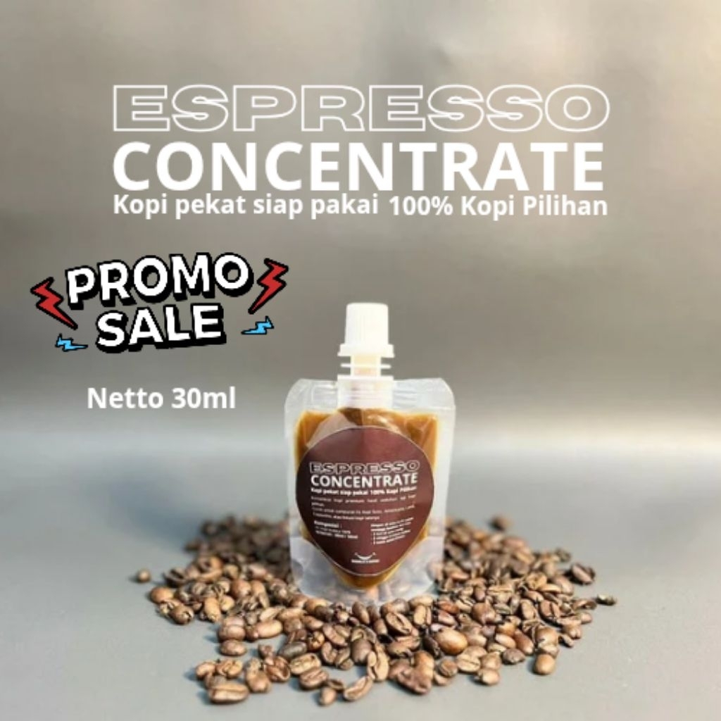 Espresso Concentrate 30ml Kopi Pouch Sachet