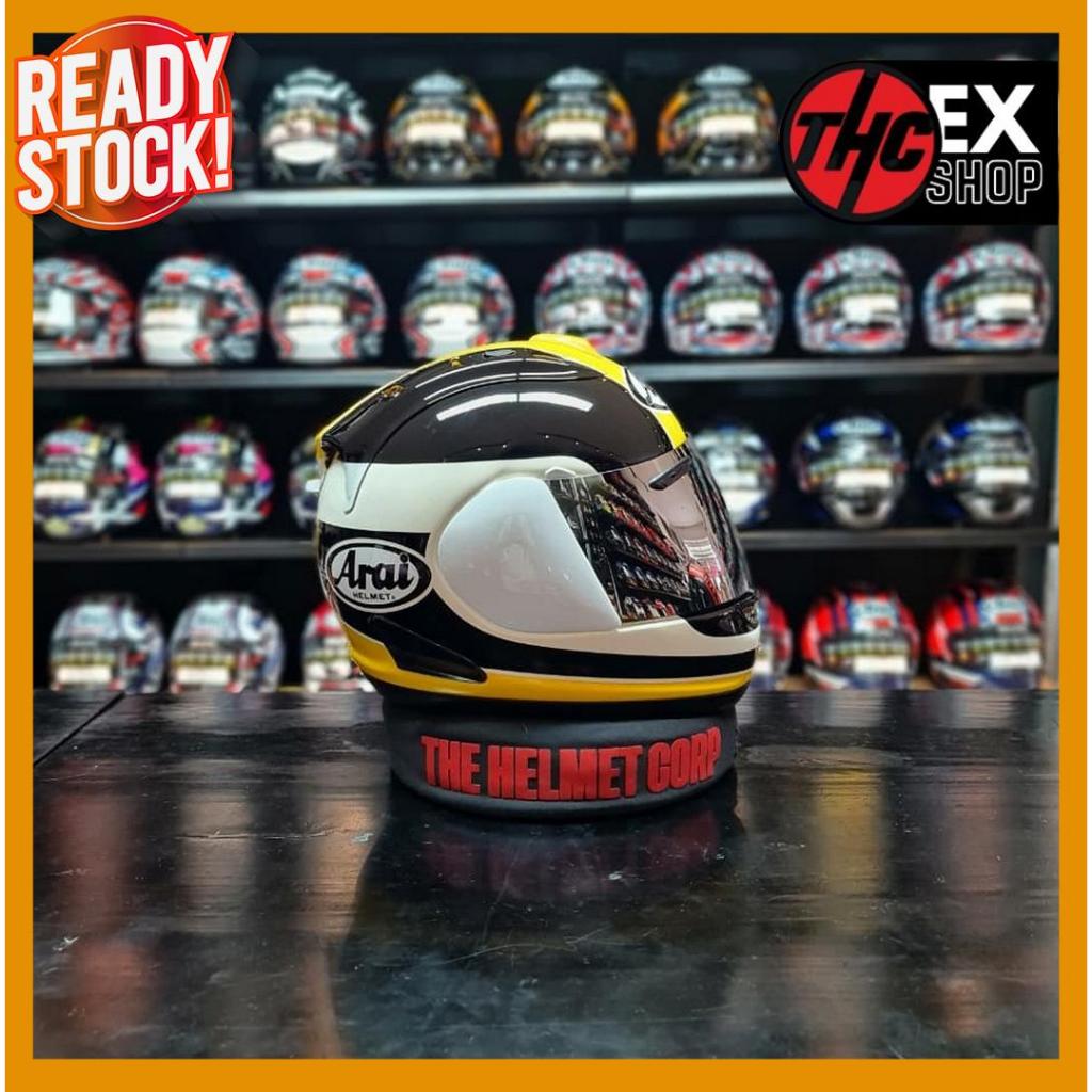 ARAI RX7-RR5 TAIRA YELLOW SIZE M 2ND SECOND FULL FACE HELMET ORIGINAL JAPAN