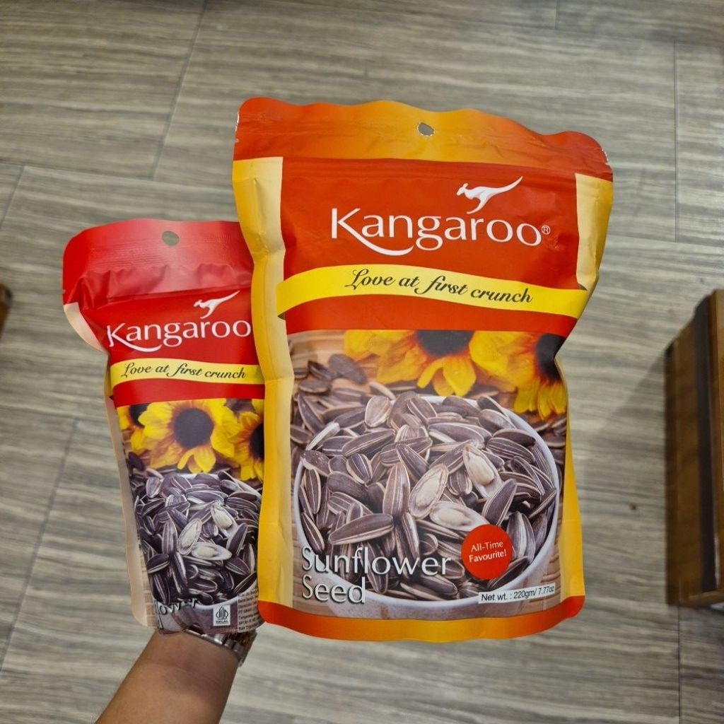 

Kangaroo kuaci sunflower seed 70gr / 220gr