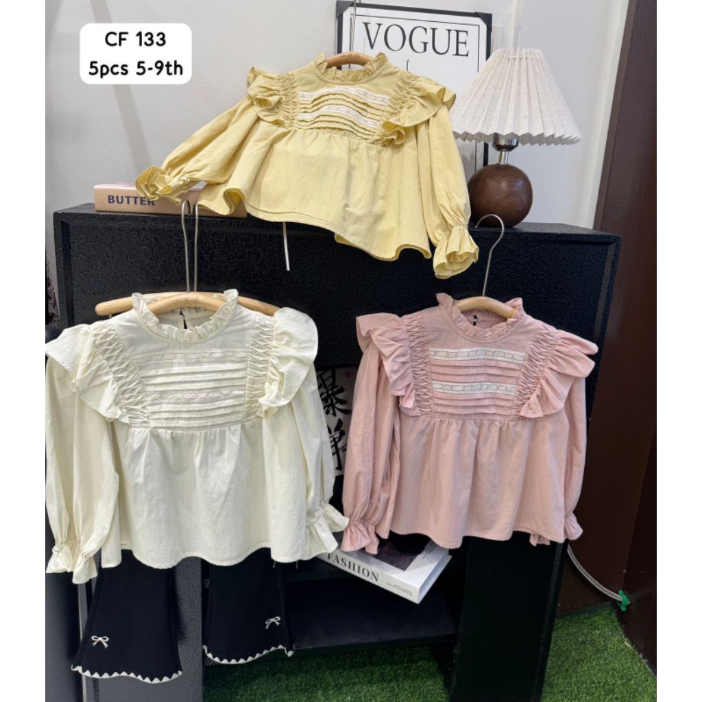 Atasan Anak Perempuan | 4 - 8 Tahun