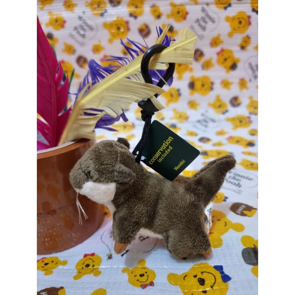 Boneka Gantungan Kunci Otter Mandai