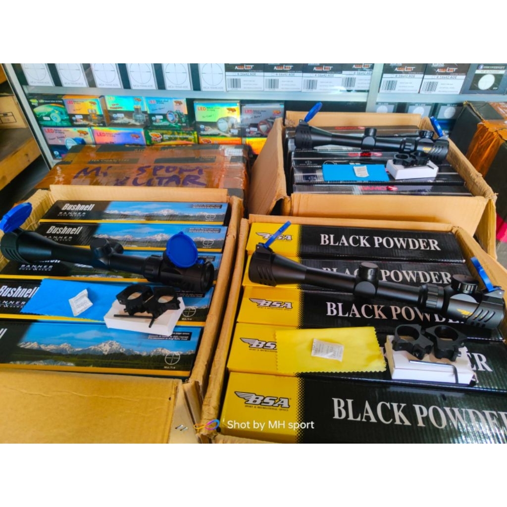 telescope bushnell, Gamo, spike,  BSA, tc predator 3-9x40 mildot