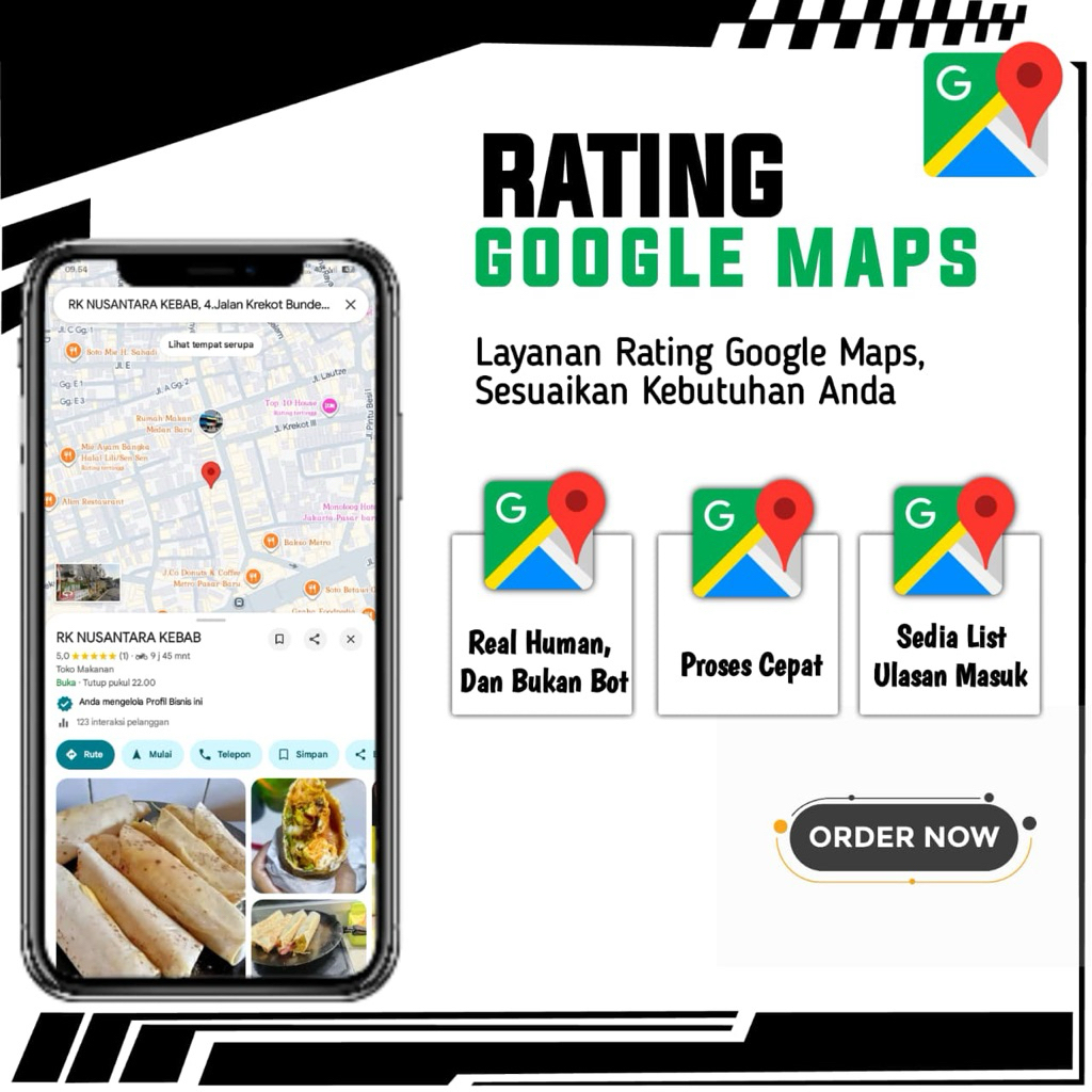Review ulasan google maps