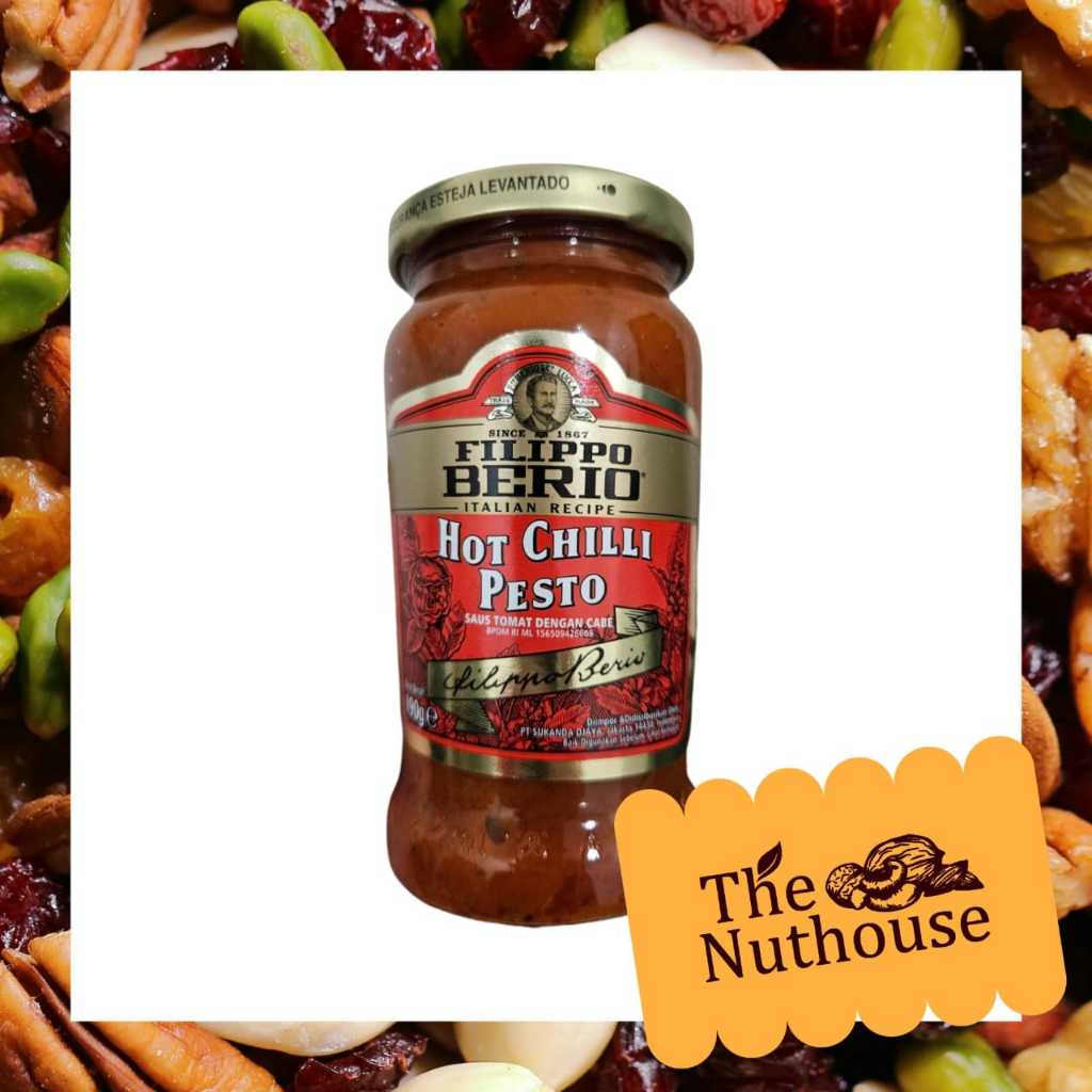 

Filippo Berio Hot Chilli Pesto / Pesto Cabai Pedas 190gr
