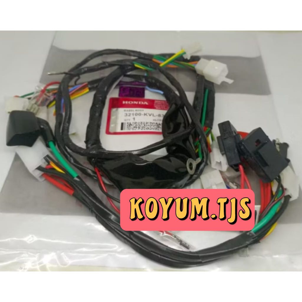 KABEL BODY+KABEL AKI KVL UNTUK MOTOR HONDA SUPRA X 125 KARBU/SUPRA X 125 NEW ORIGINAL