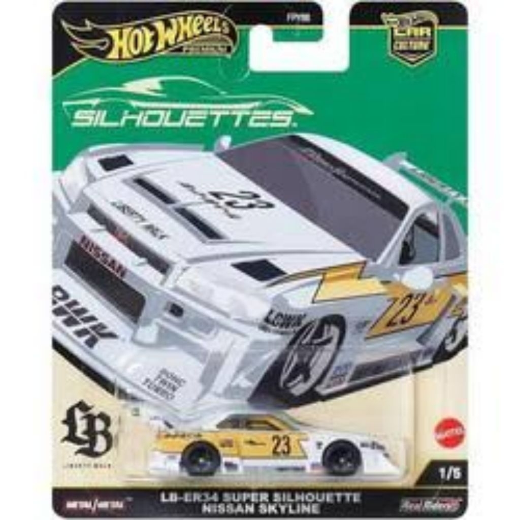 Hot Wheels Premium LBWK Nissan Skyline R34 Silhouette
