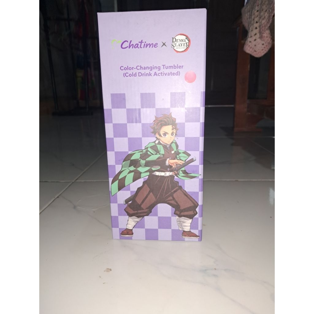 Tumbler Chatime Merch × demon slayer